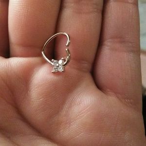 Daith and/or helix piercing.